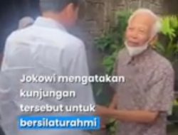 Silaturahmi Jokowi dengan Dosen UGM Ir. Kasmudjo, Jawaban Elegan atas Polemik Ijazah