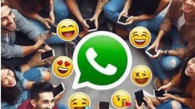 Ilustrasi WhatsApp grup sedang aktif.