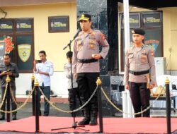 Kapolres Luwu Utara Pimpin Upacara Kenaikan Pangkat 38 Personel Gabungan Polres dan Brimob*
