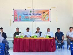 *Komitmen Terapkan Posyandu Era Baru, Kades Muktijaya Naikkan Honor Kader Posyandu*