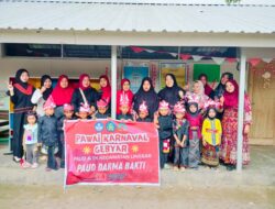 Gebyar! Ribuan Anak Meriahkan Pawai Karnaval PAUD se-Kecamatan Lingsar