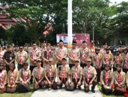 Ribuan Peserta Padati Apel HUT ke-64 Pramuka di Luwu Utara, Bupati Tekankan Peran Pramuka Hadapi Tantangan Zaman