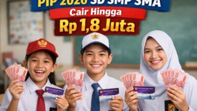 PIP 2026, bantuan pendidikan 2026, nominal PIP SD, nominal PIP SMP, nominal PIP SMA, PIP cair Rp1,8 juta, jadwal pencairan PIP 2026, cara cek PIP online, Kartu Indonesia Pintar, bantuan siswa miskin 2026