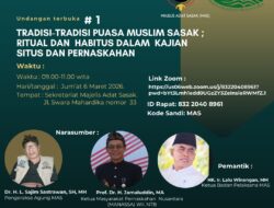 Diskusi Budaya Islam Sasak Digelar, Ada Hadiah Sarung Lebaran untuk Peserta, Cek Link Zoomnya!