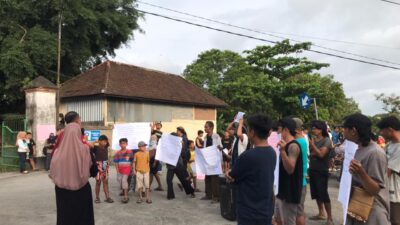 Polemik Lapak Taman Narmada Memanas, Pedagang Surati Kapolsek: Minta Eksekusi Dihentikan