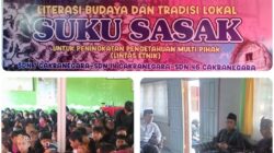 SDN 07 Cakranegara Jadi Lokasi Literasi Budaya Sasak, Dr. Khairil: Semua Harus Kenal Identitas Sasak