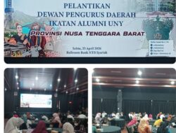 Ratusan Alumni Hadiri Pelantikan IKA UNY NTB, Kampus UNY Segera Hadir di Nusa Tenggara Barat (NTB)