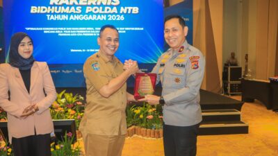 Kadis Kominfotik di Rakernis Polda NTB: Humas Kunci Kepercayaan Masyarakat