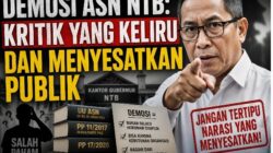 Demosi ASN NTB: Kritik yang Keliru dan Menyesatkan Publik