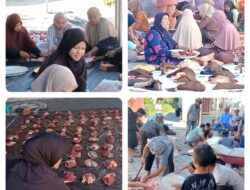 Detik-Detik Mata Sapi Qurban Tampak Berair di Masjid Al-Mujtahidin Monjok saat Iduladha 1447 H, Warga Ikut Haru