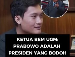 Kritik Keras ke Pemerintah Tuai Polemik, Ketua BEM UGM Sampaikan Penyesalan