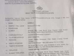 Oknum Polisi di NTB Dilaporkan Istri atas Dugaan KDRT dan Percobaan Pencabulan Anak