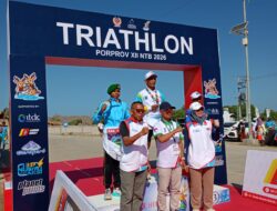 Haikal Tambah Deretan Prestasi Mahasiswa PJKR UNU NTB di Porprov XII NTB 2026, Raih Perak Triathlon Sprint