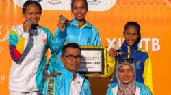 Iswatun Tembus Podium Tertinggi, Mahasiswi UNU NTB Raih Emas 400 Meter Gawang di Porprov XII NTB 2026