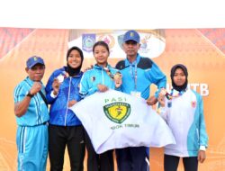Prestasi Mahasiswi UNU NTB Tak Terhenti, Johariah Bawa Pulang Dua Medali Porprov