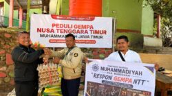 Muhammadiyah Manggarai Salurkan Bantuan Logistik ke Posko Reo, Siap Didistribusikan ke Sejumlah Pos Pelayanan
