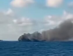 Detik-detik KMP Putri Yasmin Terbakar di Selat Lombok, Ini Daftar Nama Penumpangnya